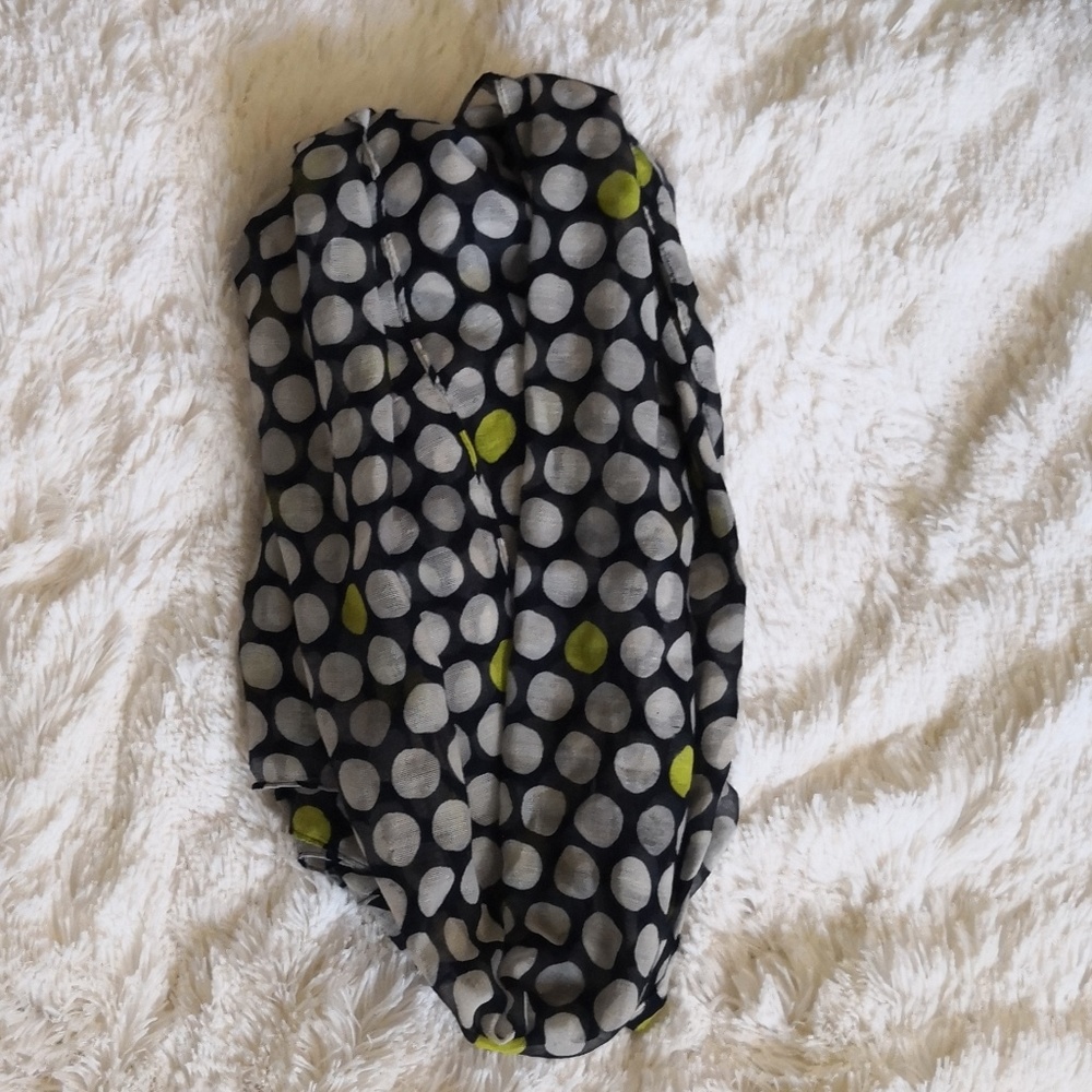 Polka dot scarf
